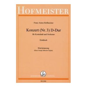 Hoffmeister, F. A.: Concerto No 3 In D Major