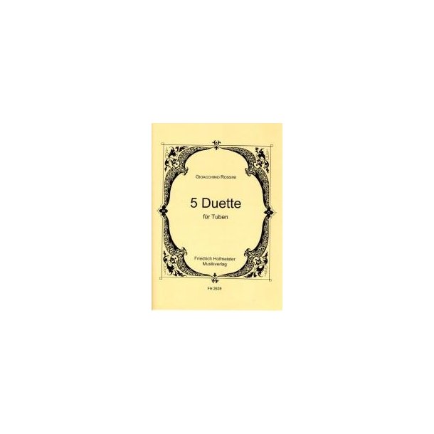 Rossini, G.: 5 Duets