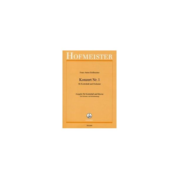 Hoffmeister, F. A.: Concerto No 1
