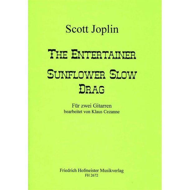 Joplin, S.: The Entertainer, Sunflower Slow Drag