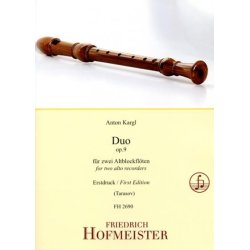 Kargl, A.: Duo Op 9