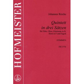 Johannes Reiche: Quintett In Drei Satzen - Parts