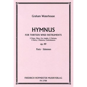 Graham Waterhouse: Hymnus Op.49 (Wind Parts)