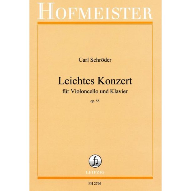 Schr&ouml;der, C.: Easy Concerto Op 55