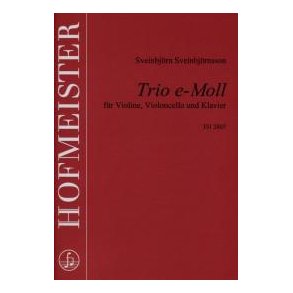 Sveinbjrnsson, Sveinbjrn: Trio In C Minor