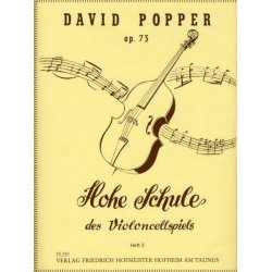 David Popper: Hohe Schule Des Violoncellspiels Op. 73 Band 2