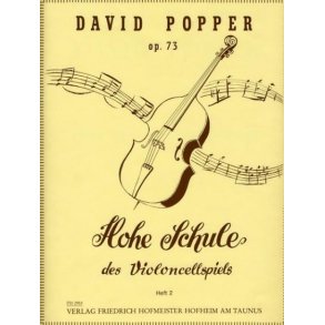 David Popper: Hohe Schule Des Violoncellspiels Op. 73 Band 2