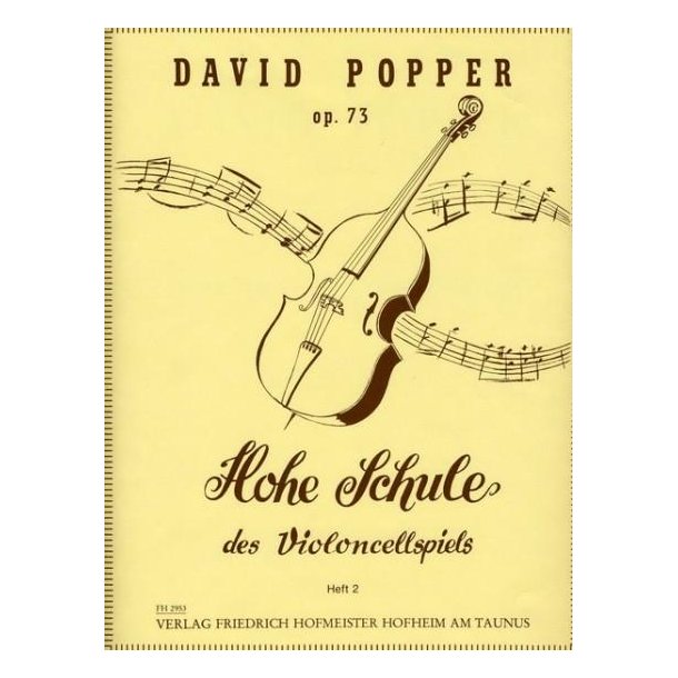 David Popper: Hohe Schule Des Violoncellspiels Op. 73 Band 2