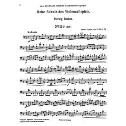 David Popper: Hohe Schule Des Violoncellspiels Op. 73 Band 2