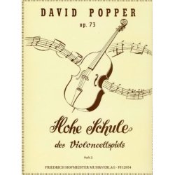 David Popper: Hohe Schule Des Violoncellspiels Op. 73 Band 3