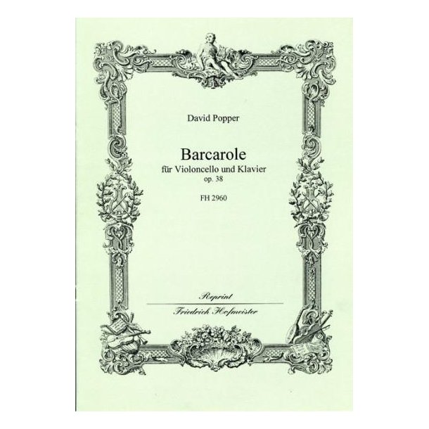 Popper, D.: Barcarole Op 38