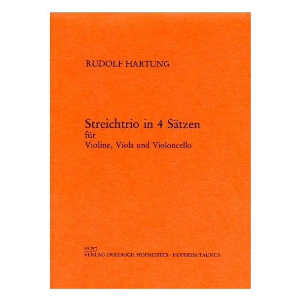 Hartung, R.: String Trio