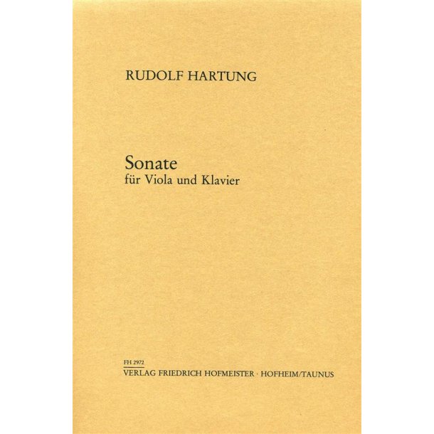 Hartung, R.: Sonate