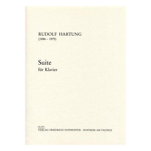 Hartung, R.: Suite