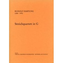 Hartung, R.: String Quartet In G