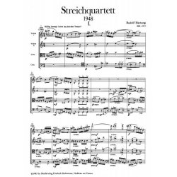 Hartung, R.: String Quartet In G