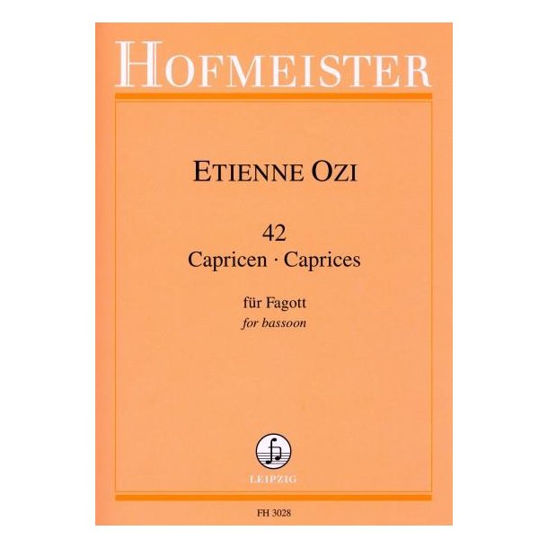 Etienne Ozi: 42 Capricen