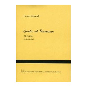 Simandl, F.: Gradus Ad Parnassum - 24 Studies