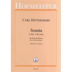 Karl Ditters von Dittersdorf: Sonate Es-Dur Fr Viola Und Klavier