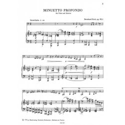 Krol, B.: Minuetto Profondo Op 83/1