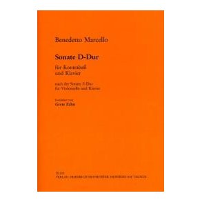 Marcello, B.: Sonate In D Major