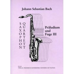 Bach, J. S.: Prelude And Fugue No 3