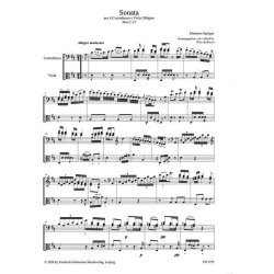 Sonata per il Contrabasso e Viola obligato : Me C I/7