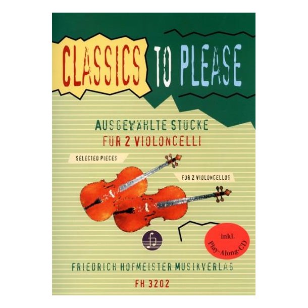 Classics To Please - Cello Duet