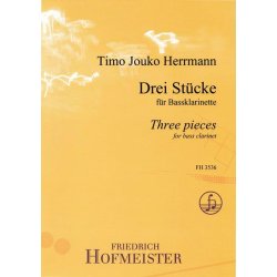 Drei St&uuml;cke f&uuml;r Bassklarinette