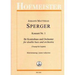 Konzert Nr. 1 f&uuml;r Kontrabass und Orchester