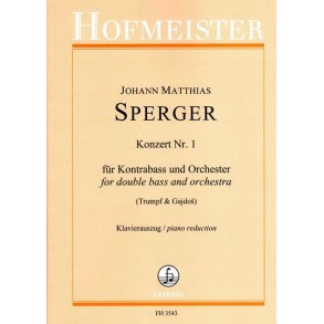 Konzert Nr. 1 für Kontrabass und Orchester