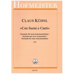 Con Suoni e Canti : Serenade f&uuml;r neun Instrumentalisten