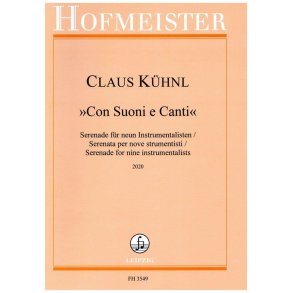 Con Suoni e Canti : Serenade für neun Instrumentalisten