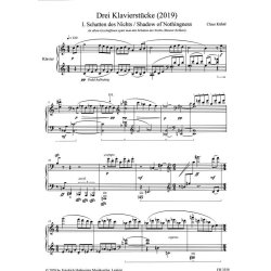Drei Klavierst&uuml;cke