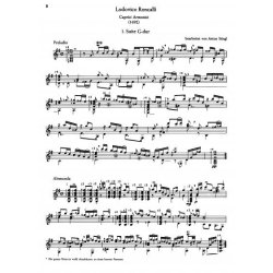 Lodovico Roncalli: Neun Suites