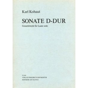 Kohaut, K.: Sonate D Major