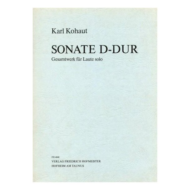 Kohaut, K.: Sonate D Major