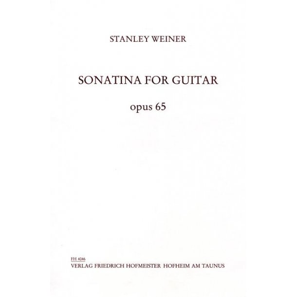 Weiner, S.: Sonatina Op 65