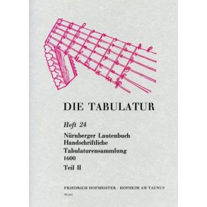 Die Tabulatur Book 24: Nurnberger Lautenbuch, Um 1600, Teil Ii