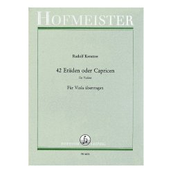 Fritz Spindler: 42 Etden Oder Capricen Fr Violine