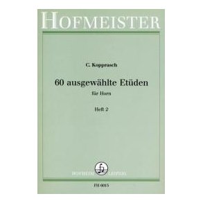 Friedrich Gumbert: 60 Ausgewhlte Etden Fr Horn Band 2