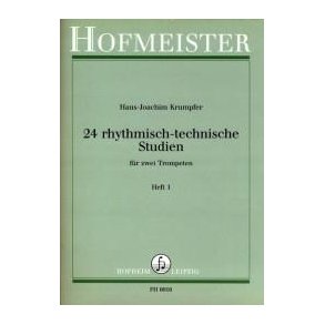 Krumpfer, H. J.: 24 Rhythmic-technical Studies Book 1