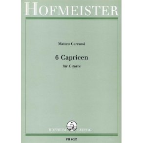 Matteo Carcassi: 6 Capricen Fur Gitarre