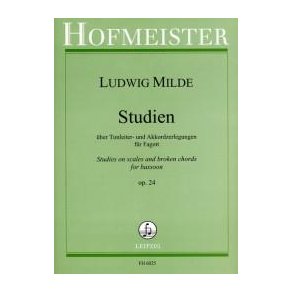 Ludwig Milde: Studien ber Tonleiter- Und Akkordzerlegungen Op. 24