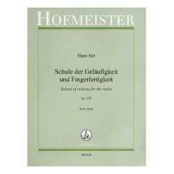 Hans Sitt: Schule Der Gelufigkeit Und Fingerfertigkeit Op. 135 Band 1