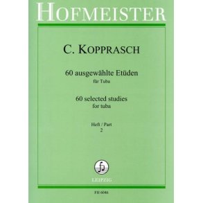 Franz Seyffarth: 60 Ausgewhlte Etden Fr Tuba Band 2