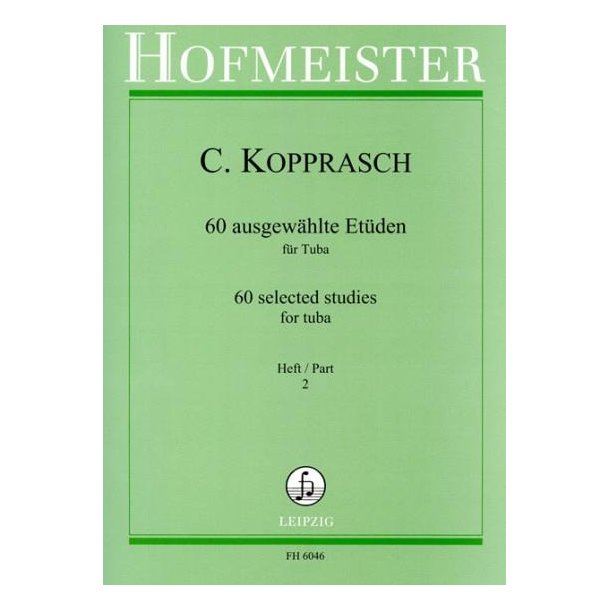 Franz Seyffarth: 60 Ausgewhlte Etden Fr Tuba Band 2