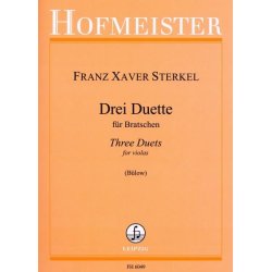 Franz Xaver Sterkel: Drei Duette Fr Bratschen