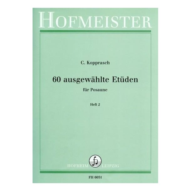 Franz Seyffarth: 60 Ausgewhlte Etden Fr Posaune Band 2