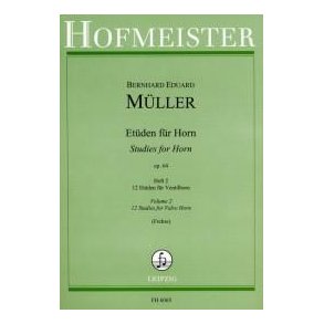 Bernhard Eduard Mller: Etden Fr Horn Op. 64 Band 2